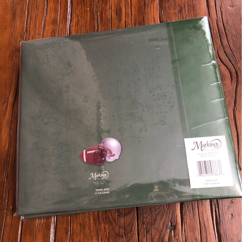 Football Themed Scrapbook 8” x 8” and Sticker Bundle - Picture 10 of 17